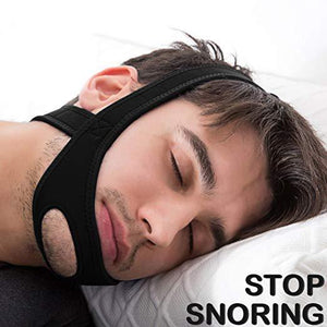 VANVENE Anti Snoring CPAP Chin Strap by VANVENE  - Unisex Premium Snore Stopper Guard for  a Natural Snore Relief - No Snore Mask -  Adjustable Snoring Sleep Aid for Men and  Women! Snoring Solution