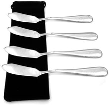 VANVENE Stainless Steel Butter Knife, Set of 4, Butter Spreader, Breakfast Spreads,Cheese and Condiments