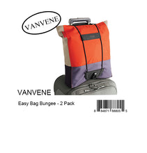 VANVENE Easy Bag Bungee - 2 Pack