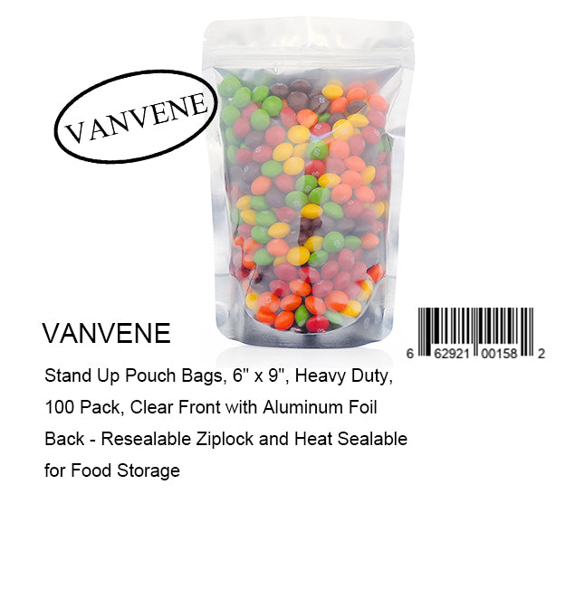 VANVENE Stand Up Pouch Bags, 6