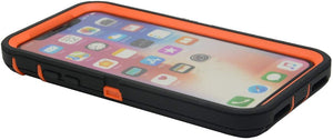 VANVENE Compatible with iPhone XR(6.1 inch),  Heavy Duty Shockproof Dirtproof  Defender Case Cover(Orange Tree)