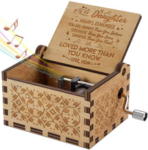 VAVENE Engraved Music Box - You are My Sunshine, Gift for Daughter from Mom - You Are Stronger Than You Seem, Smarter Than You Think - From Mom