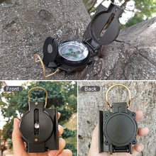 VANVENE Eaggle Multifunctional Military Compass, Amy Green, Waterproof and Shakeproof, Compass for Outdoor, Camping, Hiking, Military Usage, Gifts