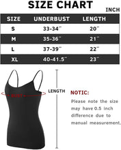 VANVENE Basic Cami Tank Tops for Women Undershirts Camisole with Adjustable Spaghetti Strap Tanks Camis 4 Pack