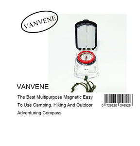 VANVENE The Best Multipurpose Magnetic Easy  To Use Camping, Hiking And Outdoor  Adventuring Compass
