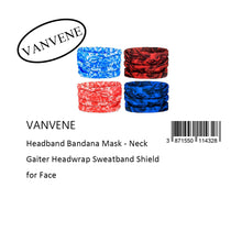 VANVENE Headband Bandana Mask - Neck  Gaiter Headwrap Sweatband Shield  for Face