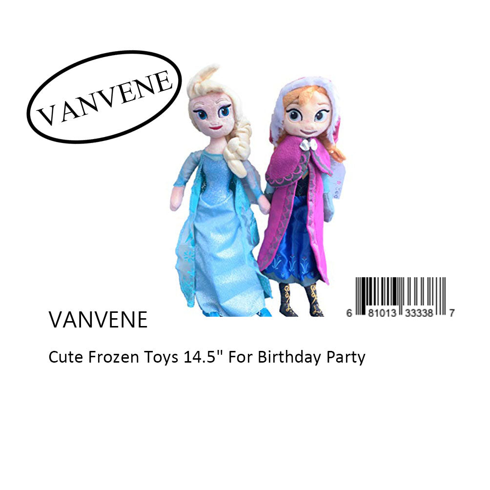 VANVENE Cute Frozen Toys 14.5